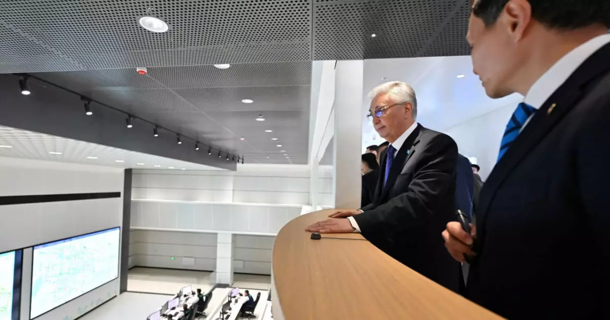  Президент Astana LRT жұмысын іске қосты 