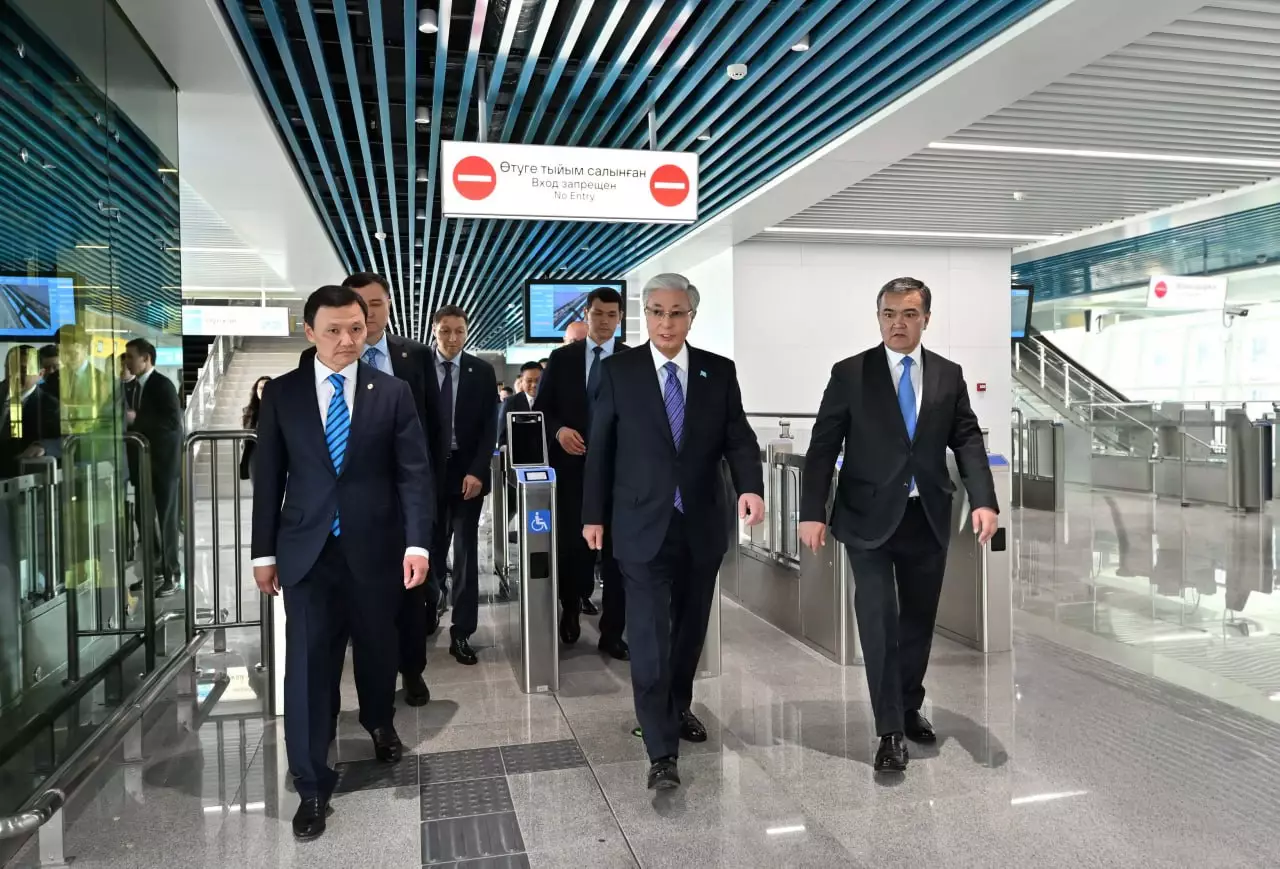 Президент Astana LRT жұмысын іске қосты