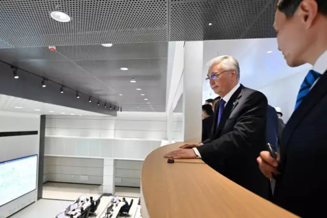Президент Astana LRT жұмысын іске қосты
