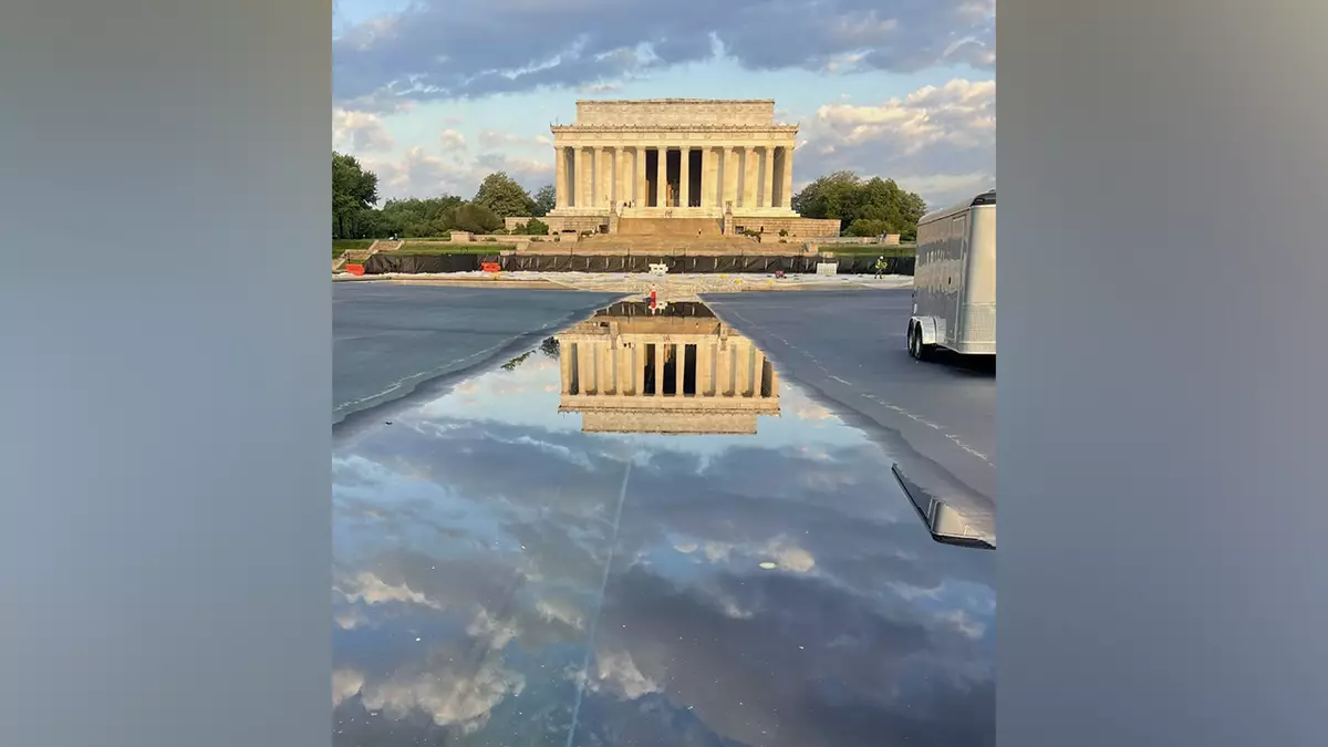 Трамп публикует впечатляющие фотографии ремонта Мемориального бассейна Линкольна, заявляя, что проект идёт с опережением графика.