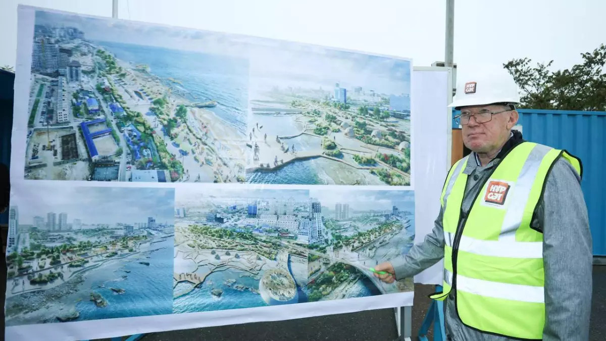 В Актау построят современную набережную к 2029 году