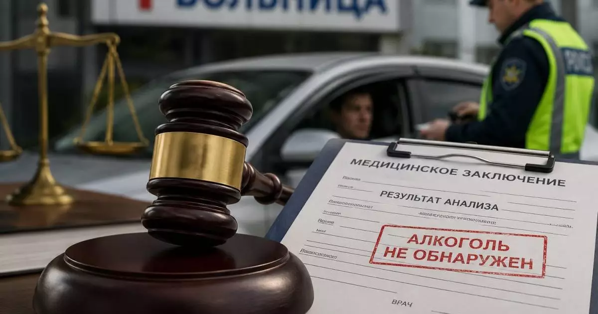  Медики нашли алкоголь у трезвого водителя: чем закончился суд 