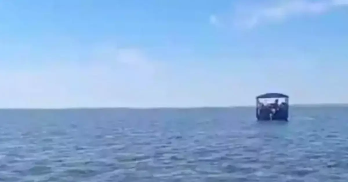  Көкшетауда ақауы бар паромнан 25 адам құтқарылды 
