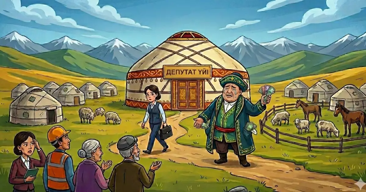  Айлығын шайлығына жеткізе алмаған депутат: Парламентке де жәрдемақы керек пе? 