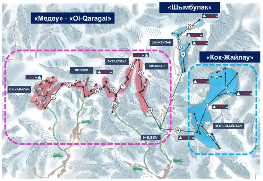 Что показали на презентации горного курорта Almaty Superski в Алматы: новые детали