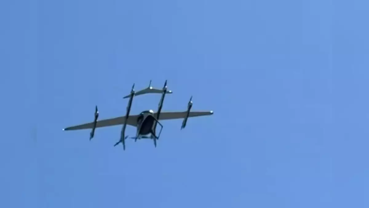 Алатауда әуе таксиі мен дрондар сынақтан өтіп жатыр