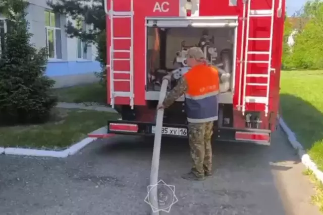 Өскеменде мектептен өрт шықты