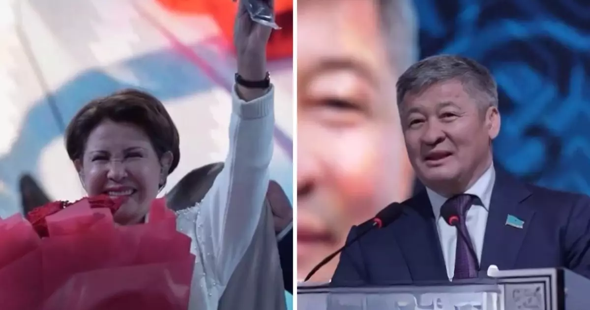  Депутат Дәулет Тұрлыханов Роза Рымбаеваға көлік тарту етті 