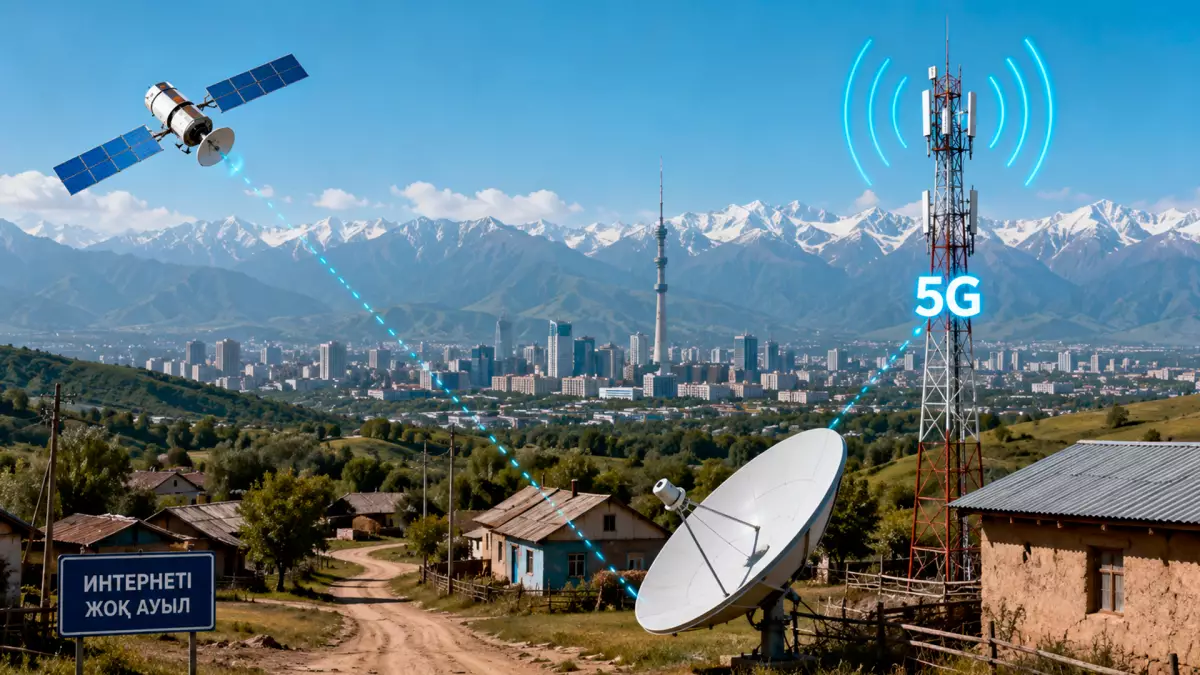 Алматы маңындағы интернетсіз ауылдар: Министрлік мәселені 2027 жылға дейін шешуге уәде берді