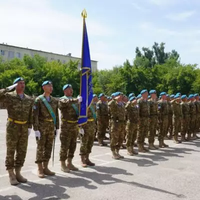 Миссия на Голанских высотах: из Алматы на Ближний Восток отправился третий состав казахстанских миротворцев