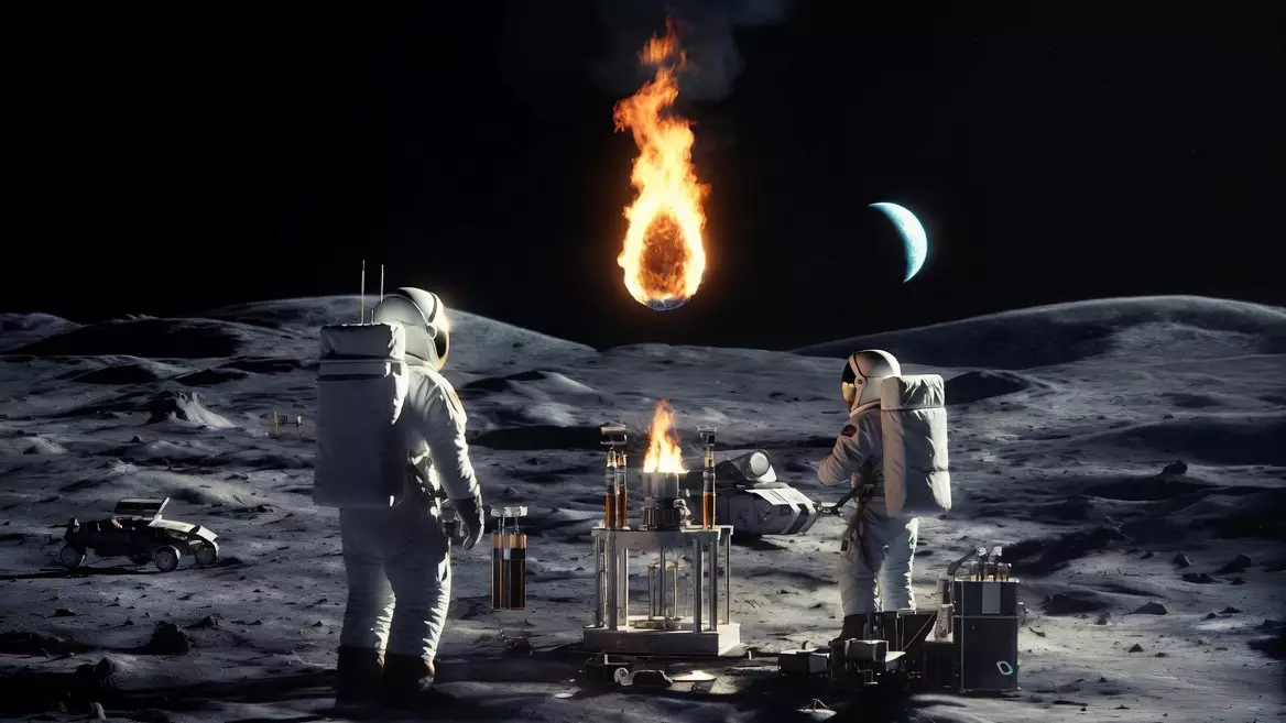 NASA готовится изучить, как огонь ведет себя на Луне