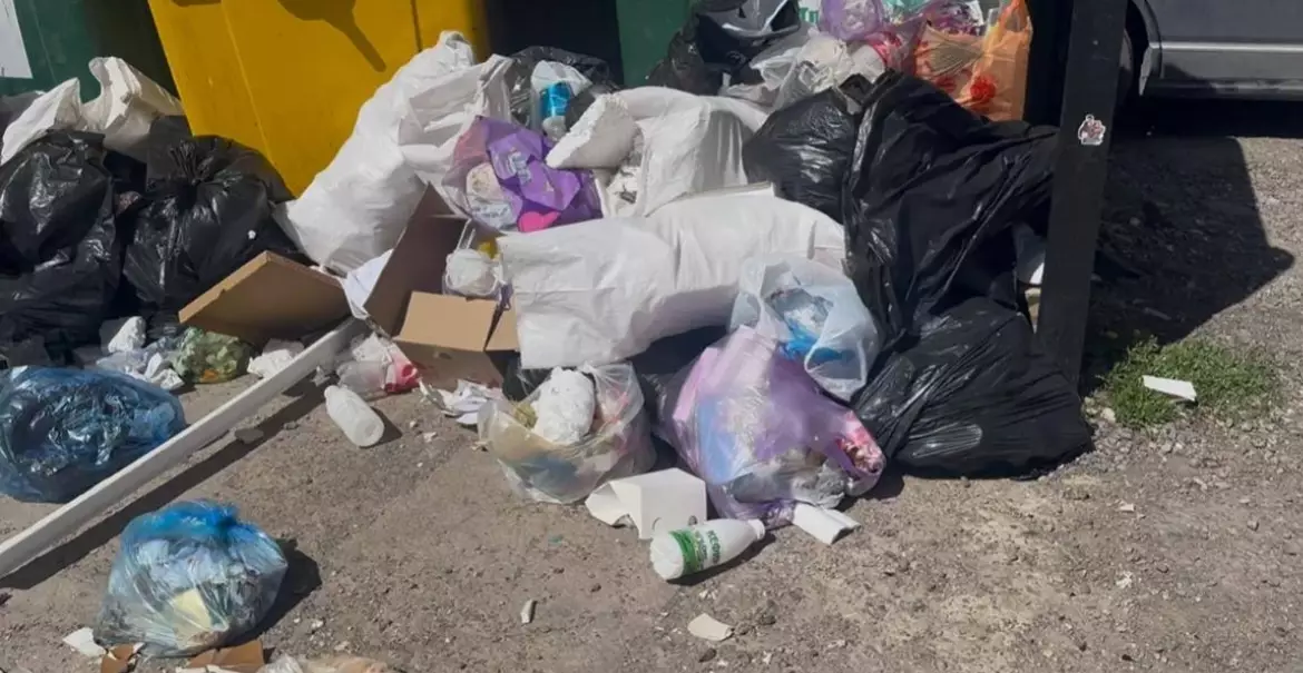 Полицейские выявляют нарушителей благоустройства в Астане