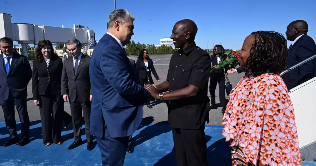  Кения президенті мемлекеттік сапармен Астанаға келді 