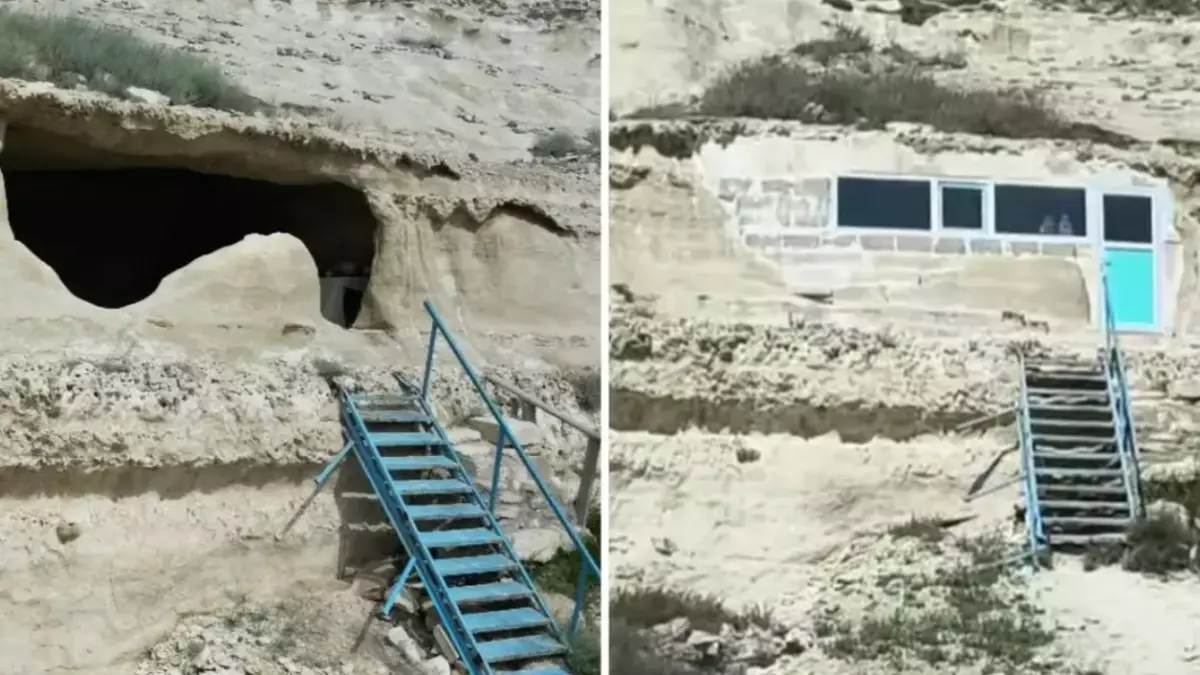 Маңғыстау облысында тарихи мешітті белгісіз біреулер бүлдіріп кеткен