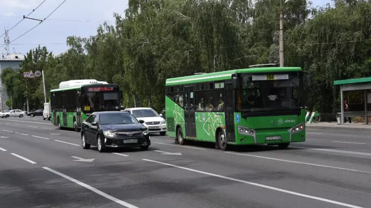 В Алматы появятся новые bus lane и изменятся схемы проезда
