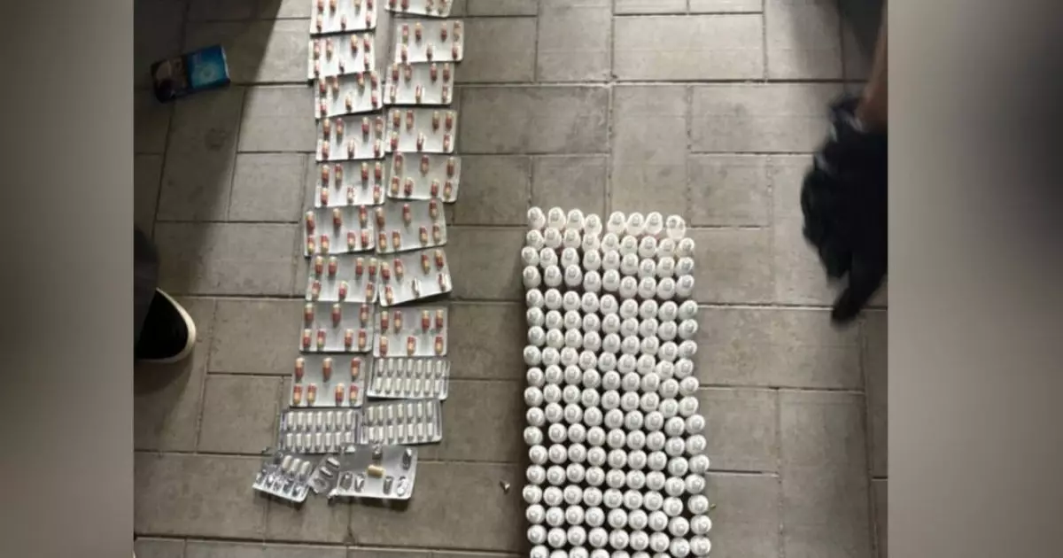  Атыраудағы Азаттық көшесінде әйел адамнан 159 құты психотроптық дәрі тәркіленді 