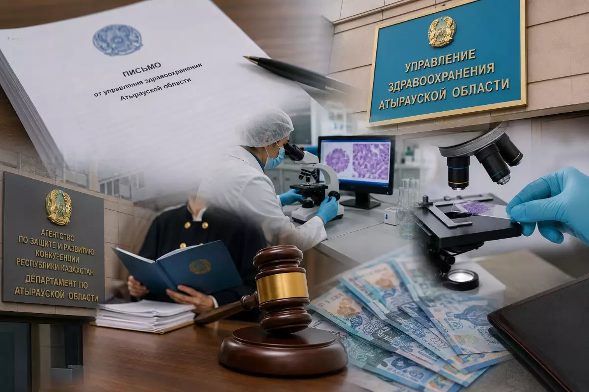 За что оштрафовали руководителя облздрава Атырау