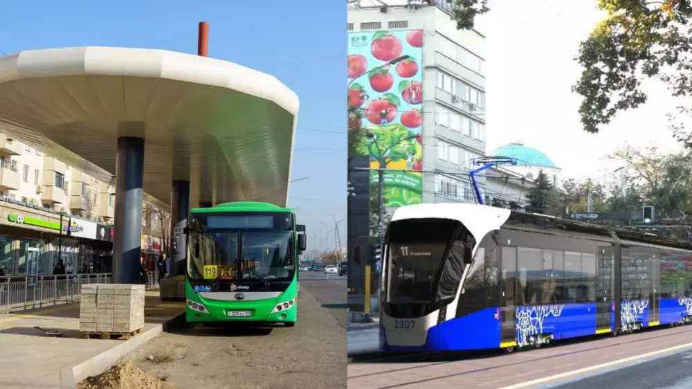 Алматыдағы Тимирязев көшесі ортасындағы арнайы жолақсыз біржақты болмақ