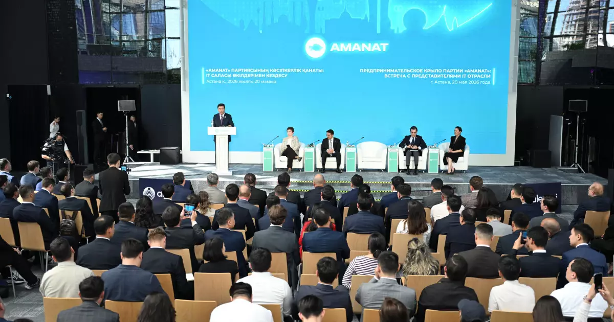   «AMANAT»-тың Кәсіпкерлер қанаты IT-қауымдастығымен кездесті   