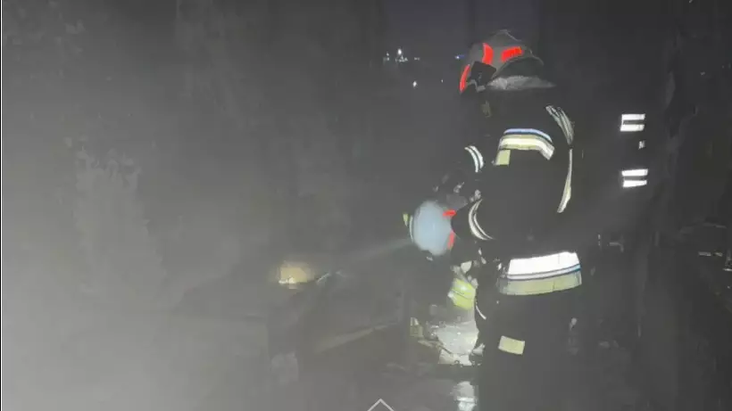 Өрт сөндірушілер тұрғын үйдегі өртті жедел сөндірді