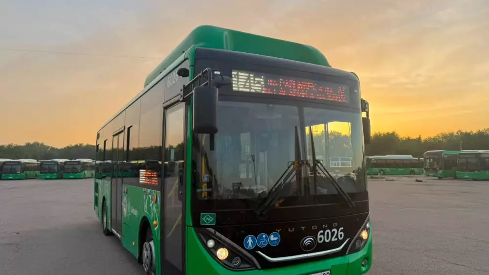 Новый автобусный маршрут пройдет по центру Алматы
