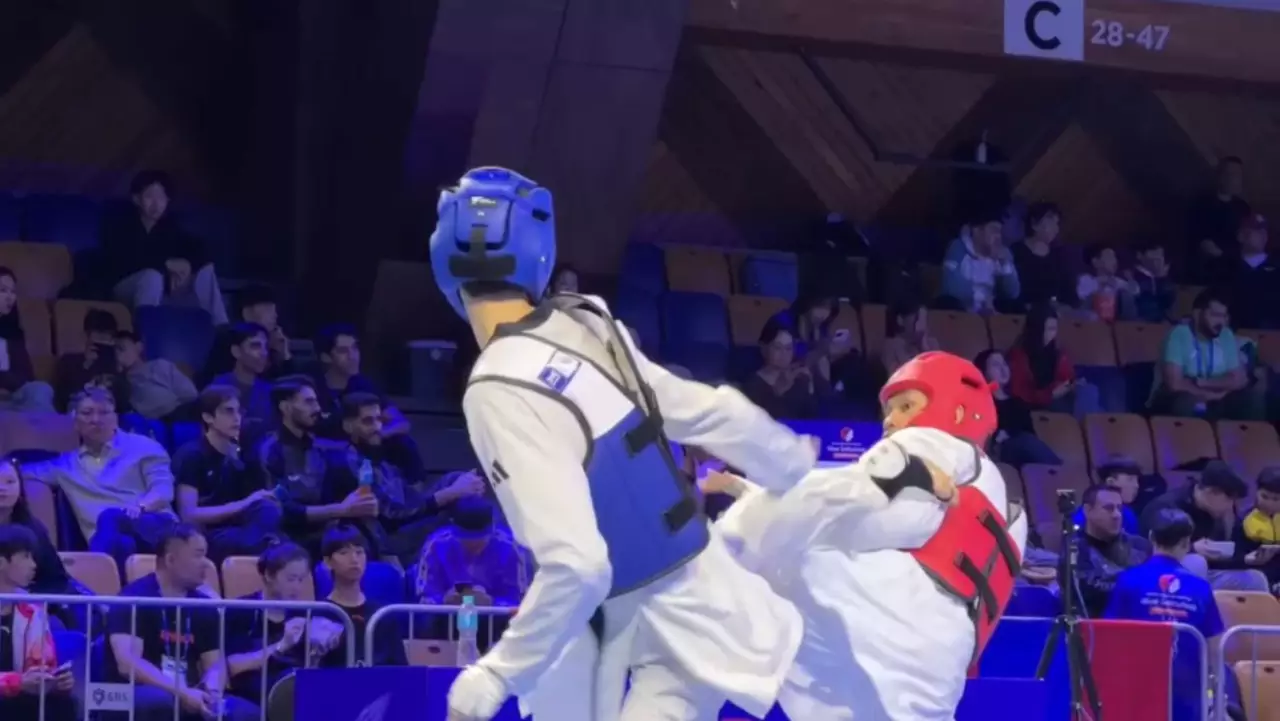Таеквандодан Азия чемпионаты өтіп жатыр
