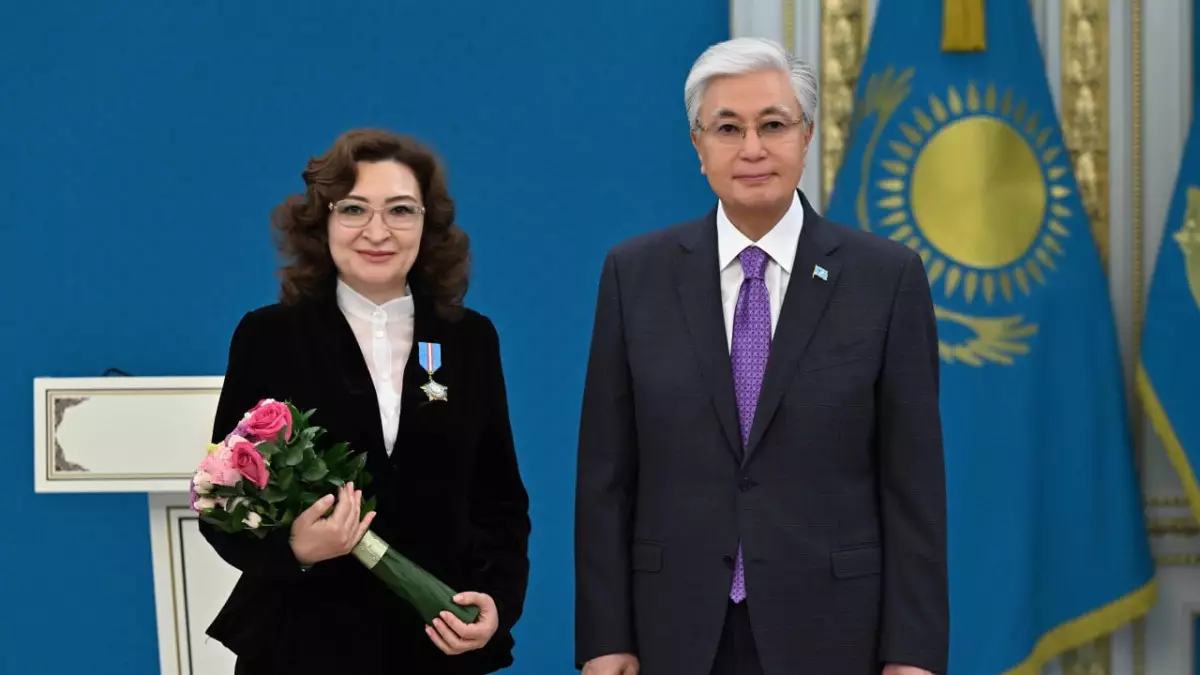 Президент вручил госнаграды деятелям культуры Казахстана
