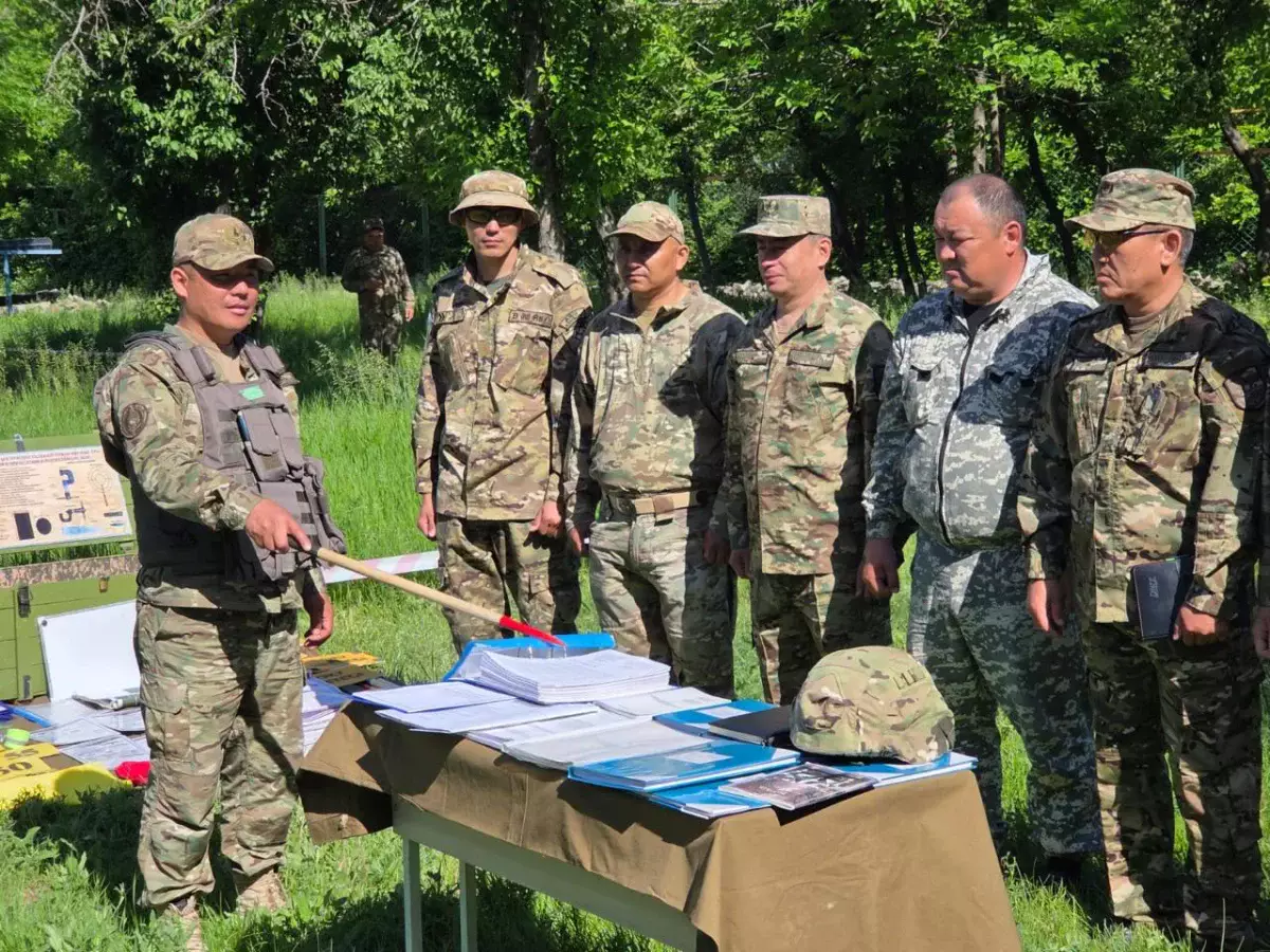 Оралда бастапқы әскери дайындық пәні педагогтеріне арналған әдістемелік жиын өтті