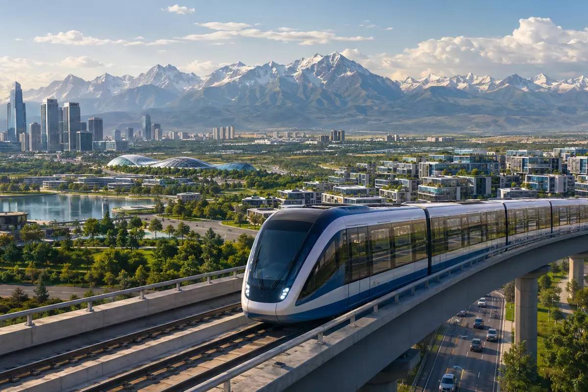 LRT может связать Алматы, Алатау и Конаев