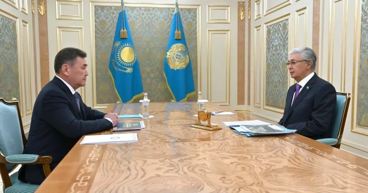  Тоқаев Қызылорда облысының жаңа әкімін қабылдады 