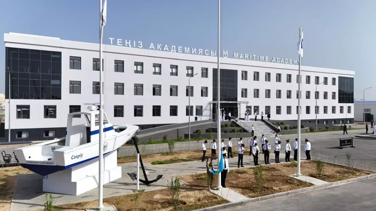 Ақтауда Теңіз академиясының жаңа ғимараты пайдалануға берілді