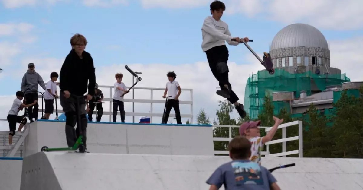   Астанада Fly Park экстремалды скейт алаңы ашылды   