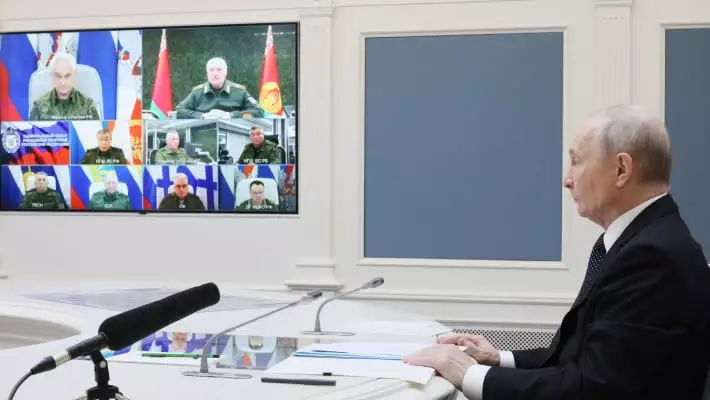 Путин и Лукашенко провели учения ядерных сил