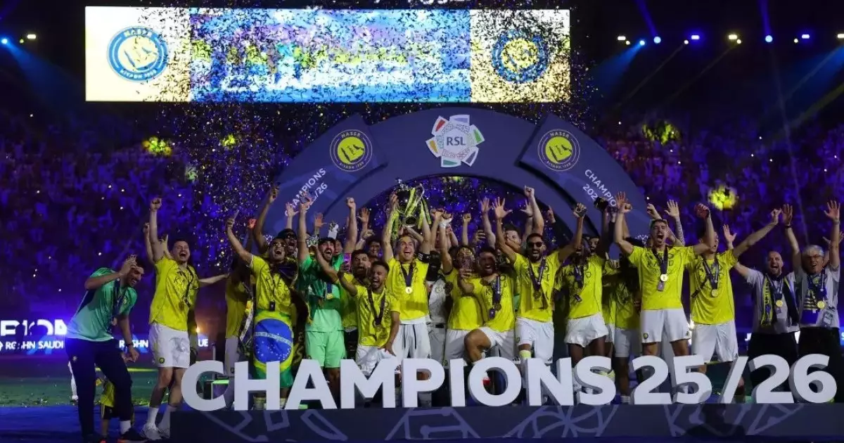  Криштиану Роналду алғаш рет Сауд Арабиясы чемпионатының жеңімпазы атанды 