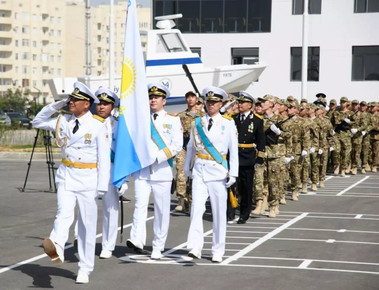 В Актау открылось новое здание морской академии