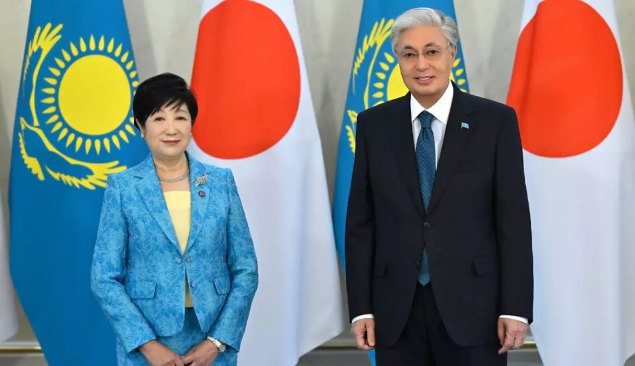 Президент Казахстана принял губернатора Токио