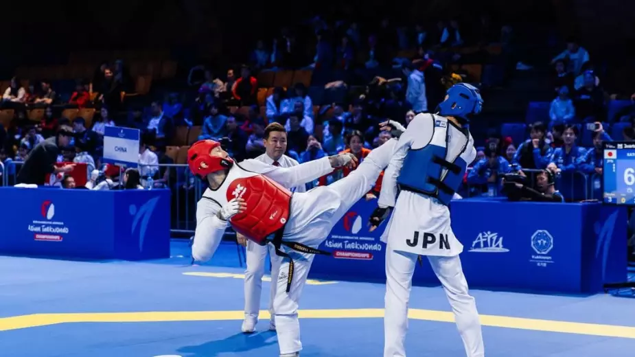 Казахстан завоевал три медали на чемпионате Азии по таеквондо