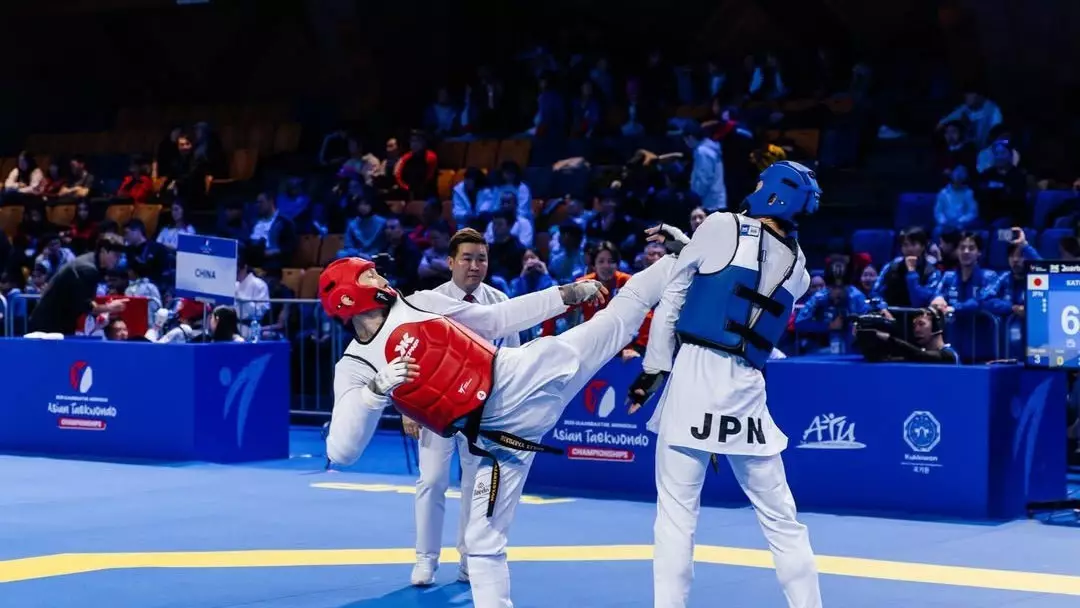 Эльдар Биримбай занял третье место на чемпионате Азии по таеквондо