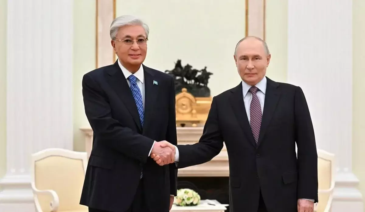 Тоқаев Путинді Қазақстанға мемлекеттік сапармен келуге шақырғанын растады