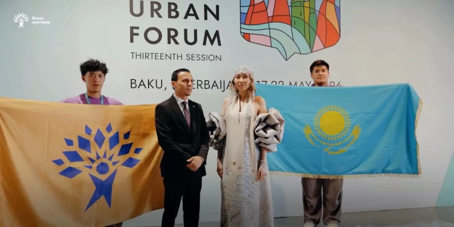 «Жаңа адамдар» Каспийді қорғау үндеуін халықаралық деңгейде жеткізді