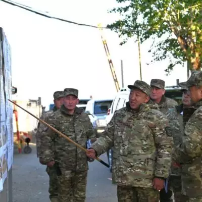 Начальник Генштаба ВС РК проверил готовность воинских частей к новой системе боевой подготовки