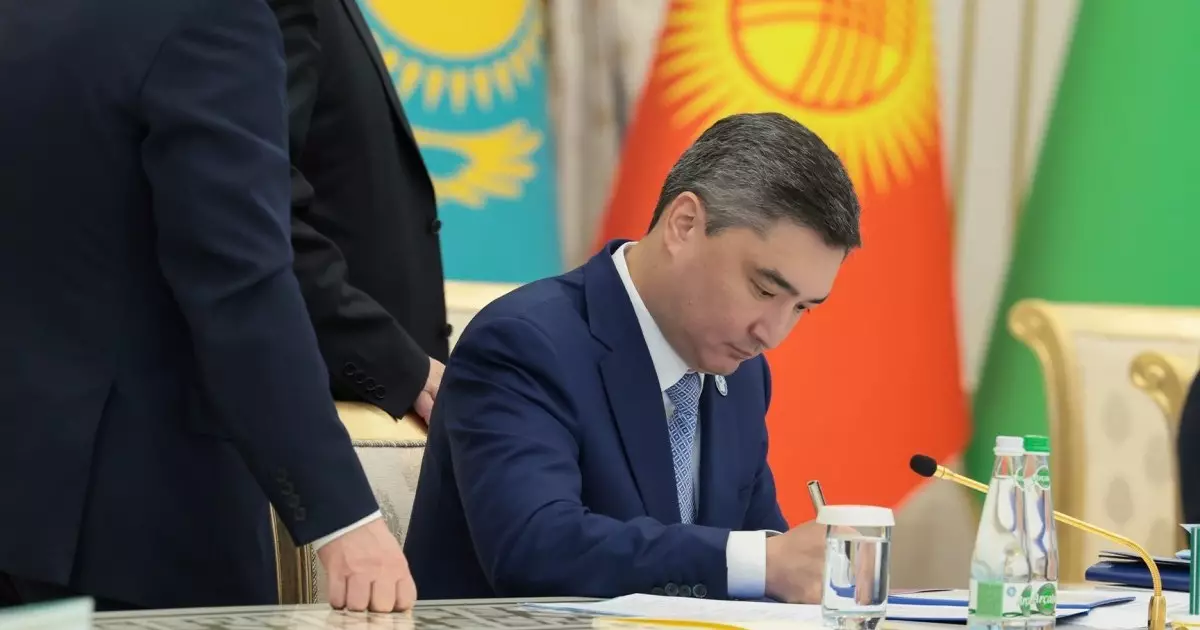  Олжас Бектенов Ашхабадтағы ТМД үкіметтері басшылары кеңесінің отырысына қатысты 