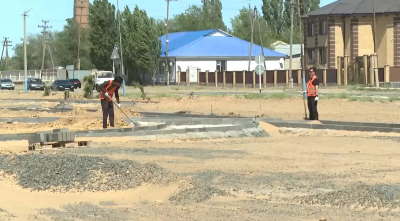 Ақтөбе облысында көлдің айналасы абаттандырылады 