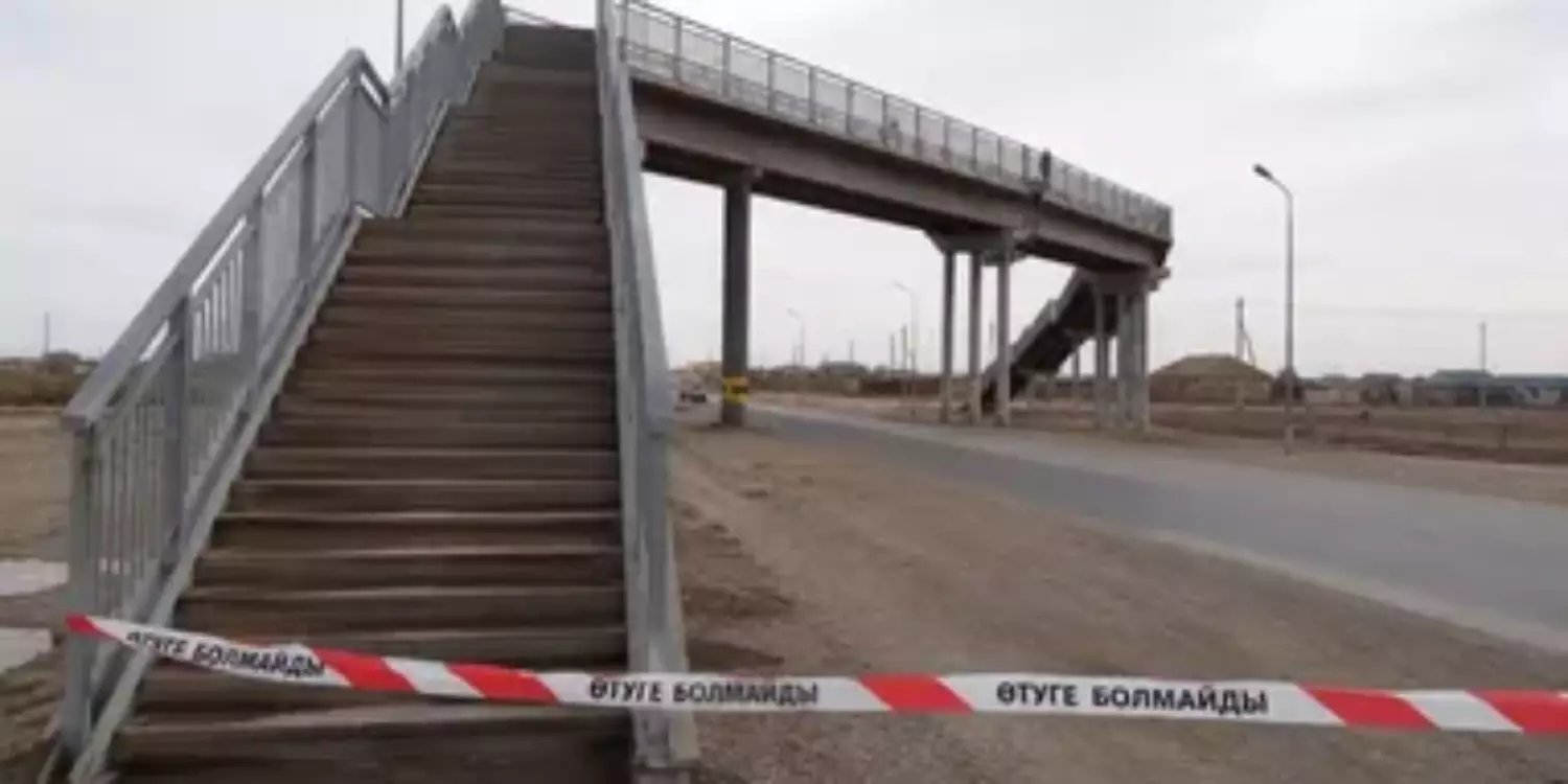 Атырау облысында 68 жастағы әйел көпірден құлап қаза тапты