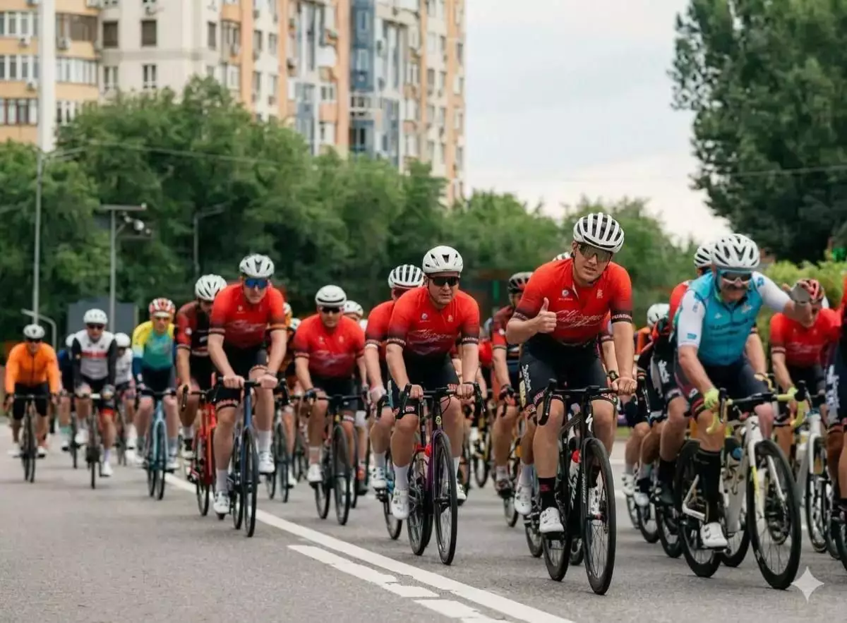 Алматыда алғашқы түнгі Almaty Glow Ride велошеруі өтеді