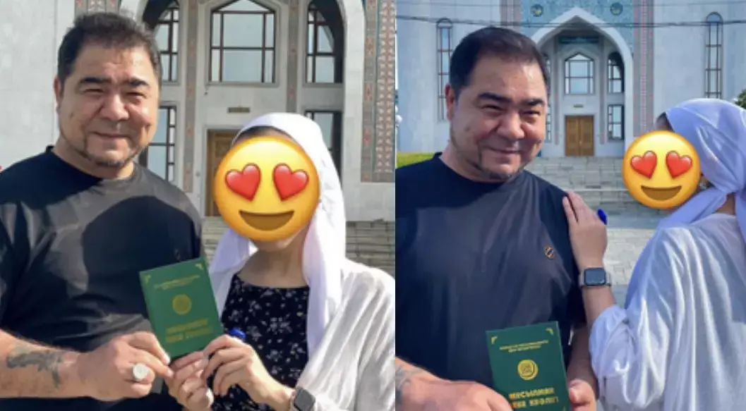 «Масқара!»: Танымал әзілкеш өзінен 25 жас кіші қызбен некелесті
