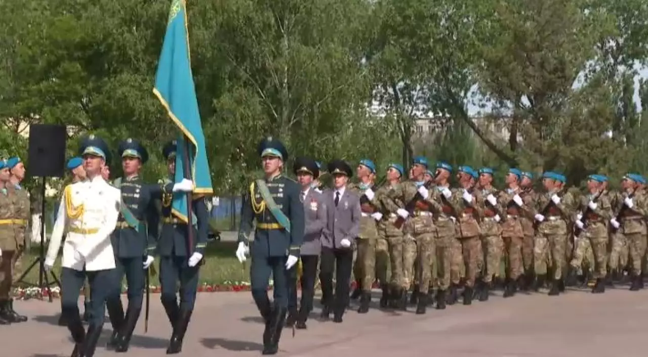 Более ста бойцов СГО приняли присягу в Астане