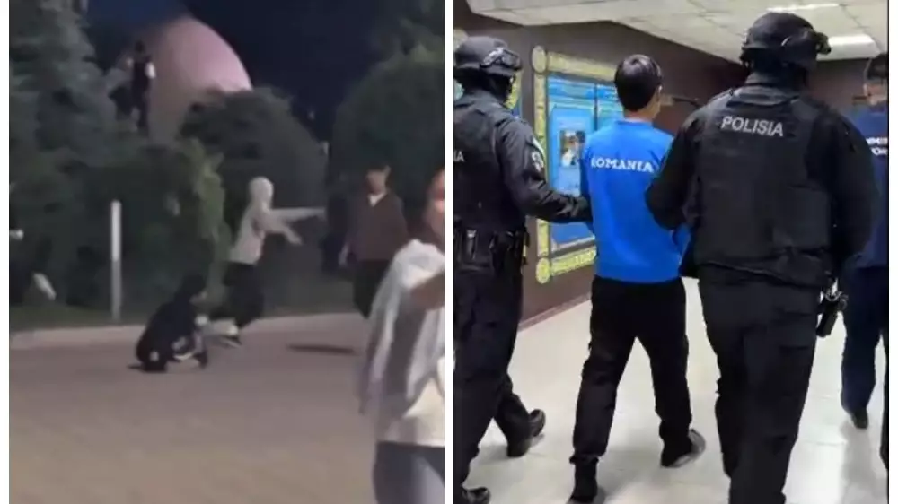 Атырауда халықаралық фестиваль кезінде жастар төбелес шығарды