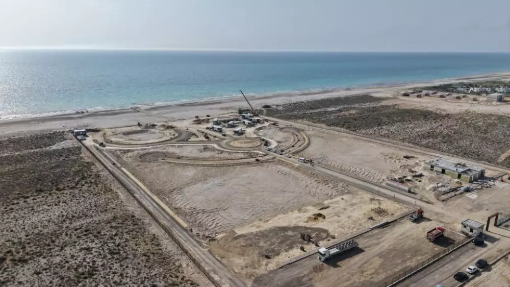 Первый курорт для спасателей строят на побережье Каспия