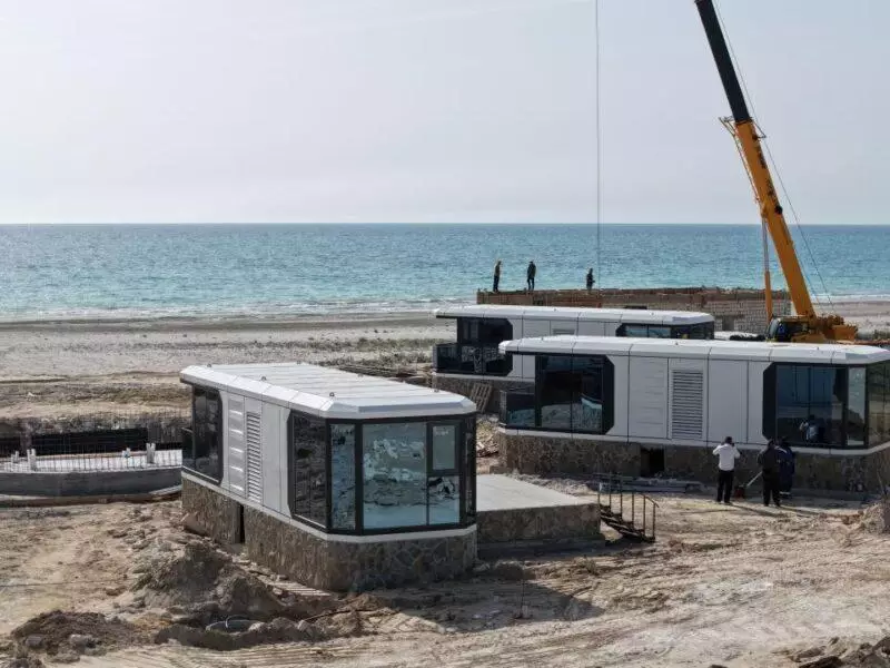 В Актау началось строительство первого в Казахстане resort-комплекса для сотрудников МЧС.